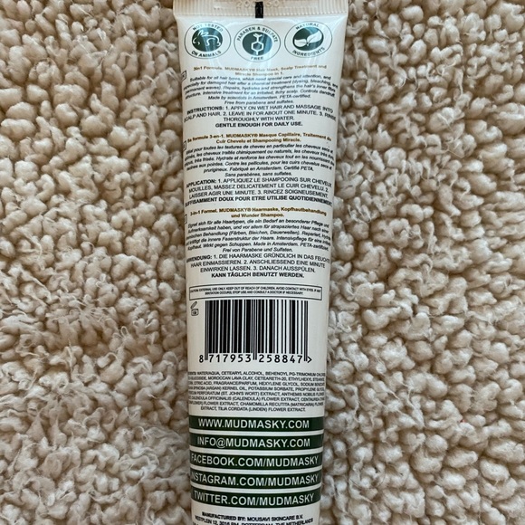 mudmasky Hair Mudmasky 3in Hair Mask Scalp Treatment Miracle